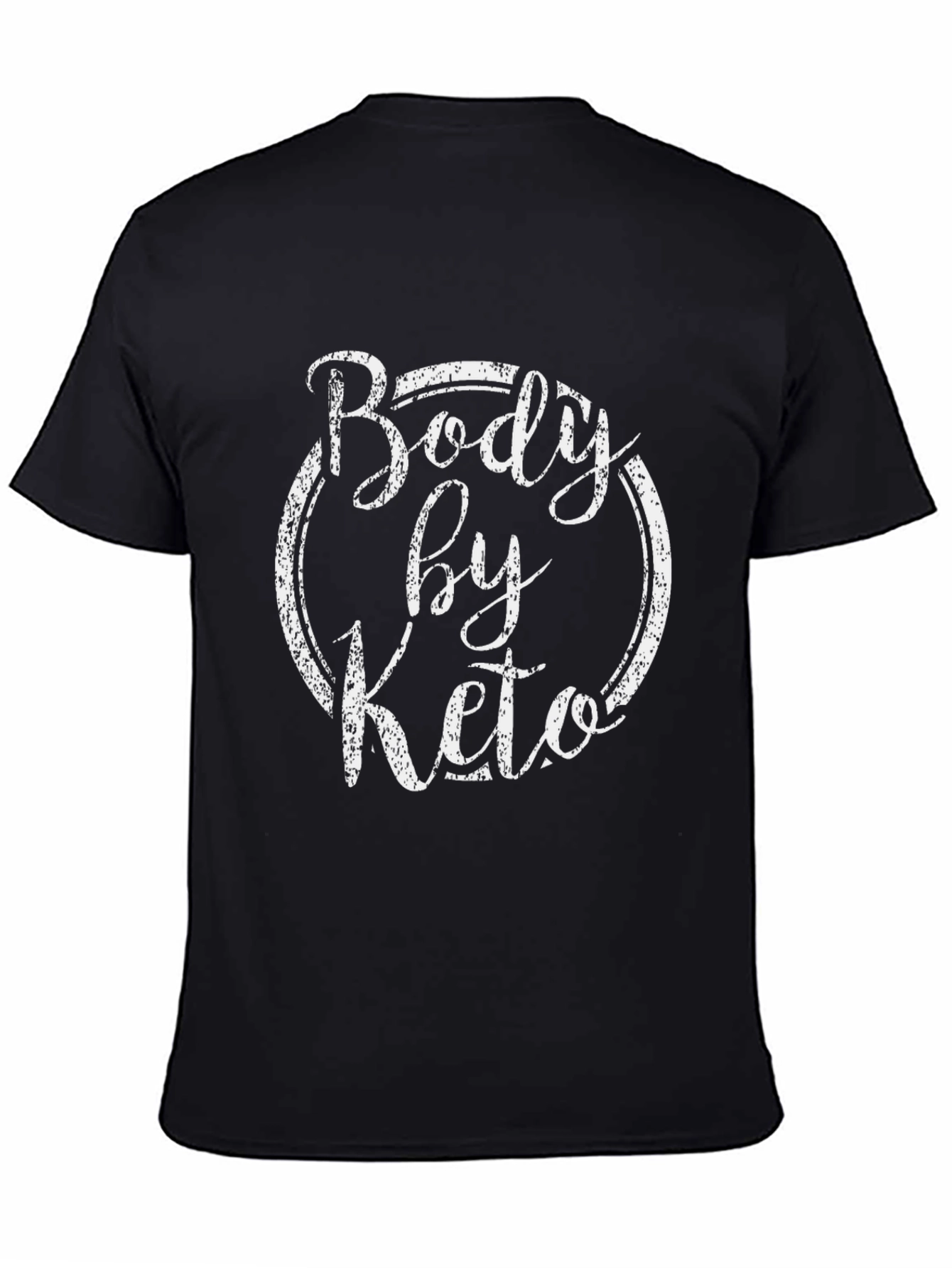 Body by Keto Graphic Tee - Black Cotton T-Shirt