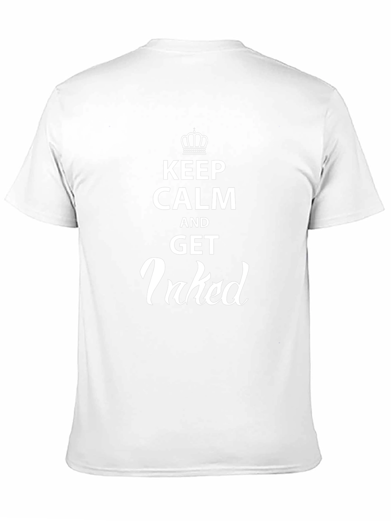 Keep Calm and Get Inked T-Shirt - Black