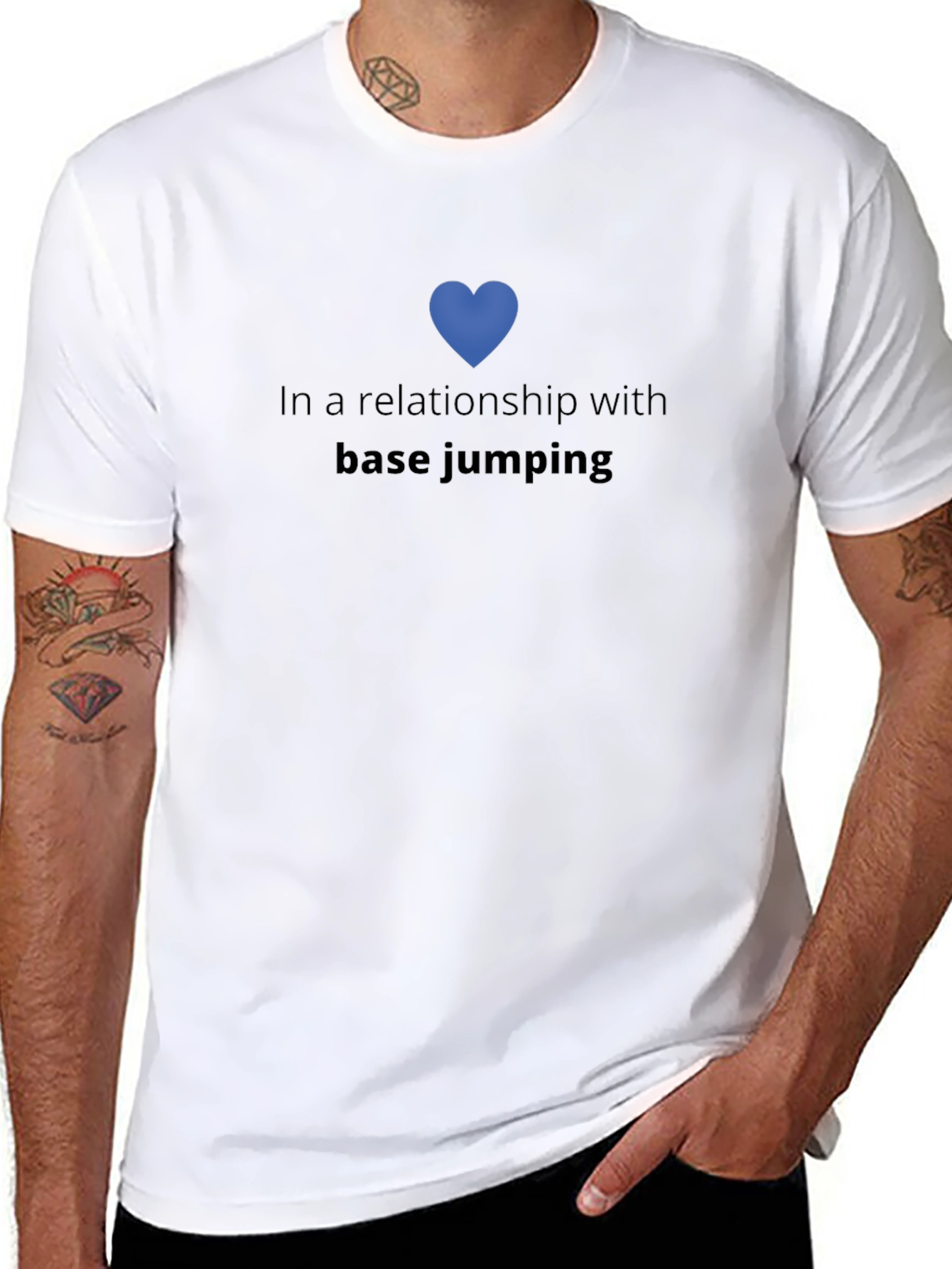 Base Jumping Relationship Tee