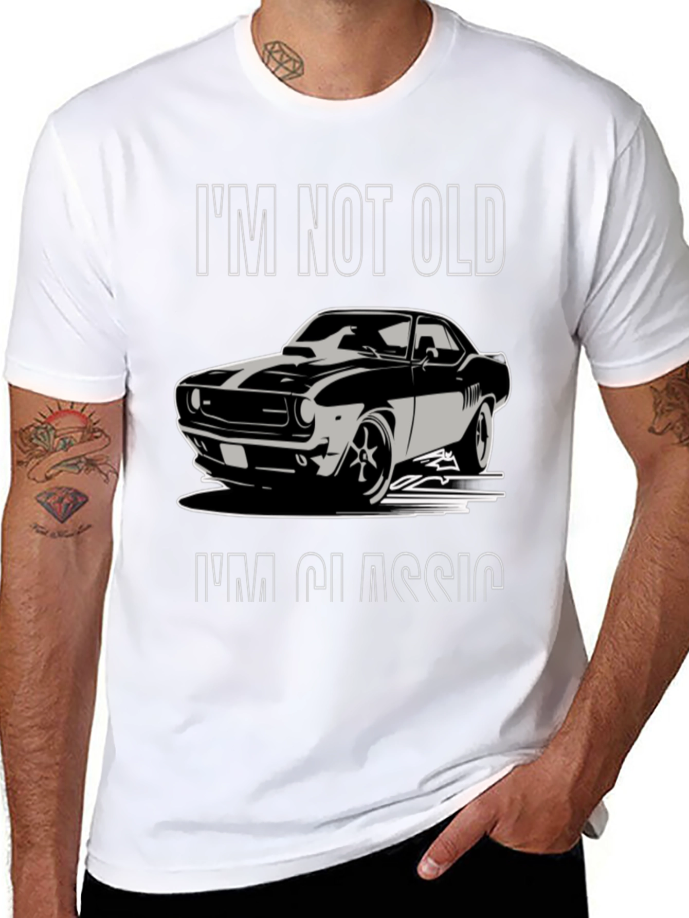 Classic Car T-Shirt: Im Not Old Im Classic
