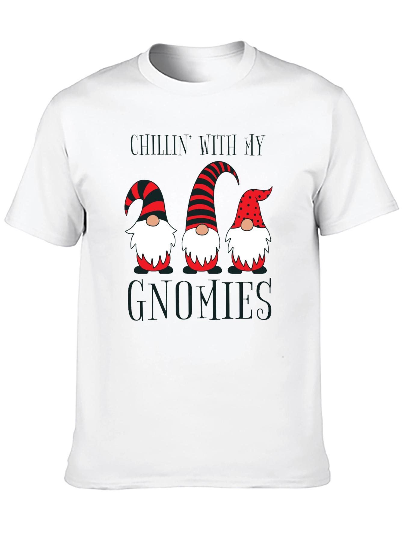 Chillin With My Gnomies Graphic Tee
