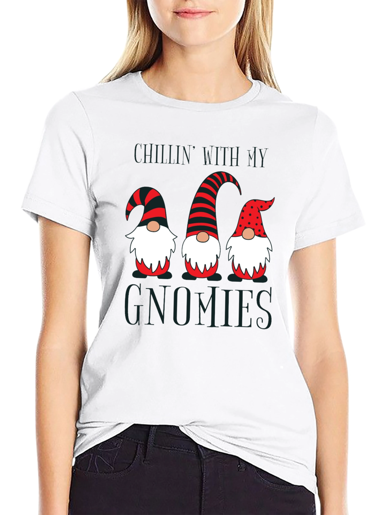 Chillin With My Gnomies Graphic Tee