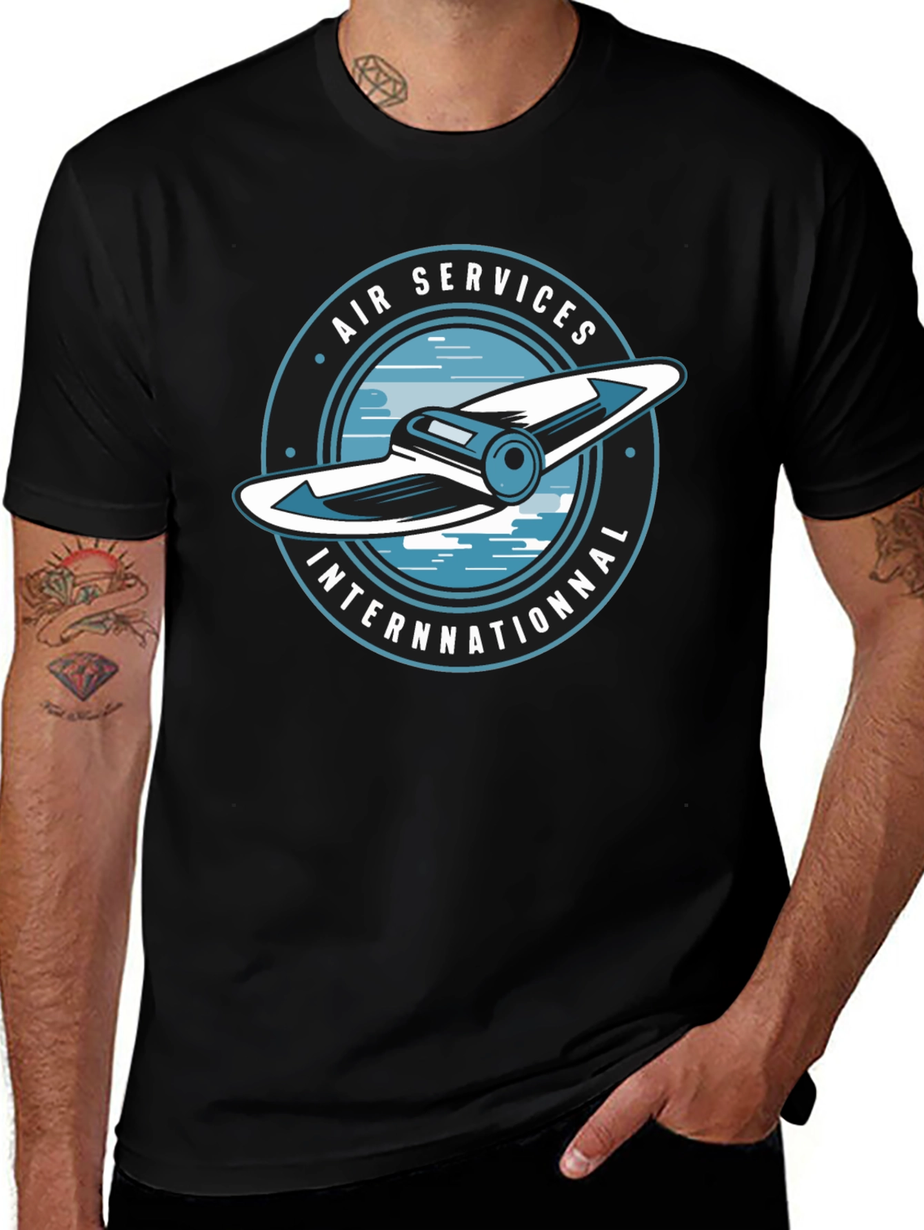 Air Services International Graphic T-Shirt