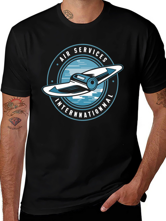 Air Services International Graphic T-Shirt