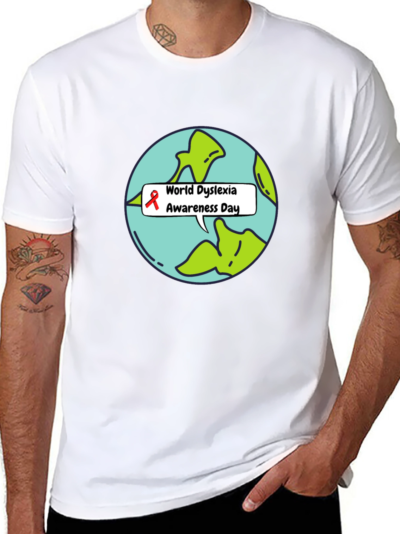 Dyslexia Awareness T-Shirt - Show Your Support!
