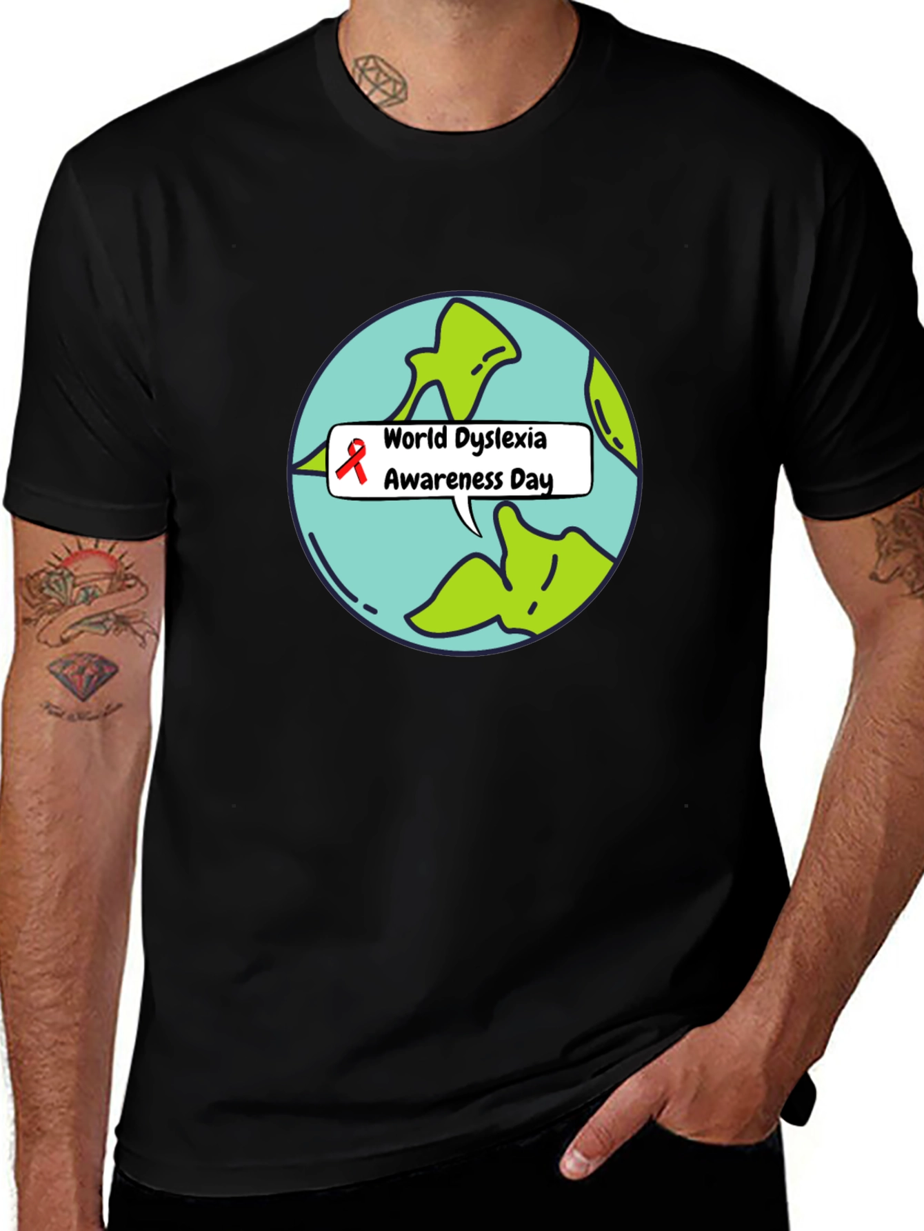 Dyslexia Awareness T-Shirt - Show Your Support!