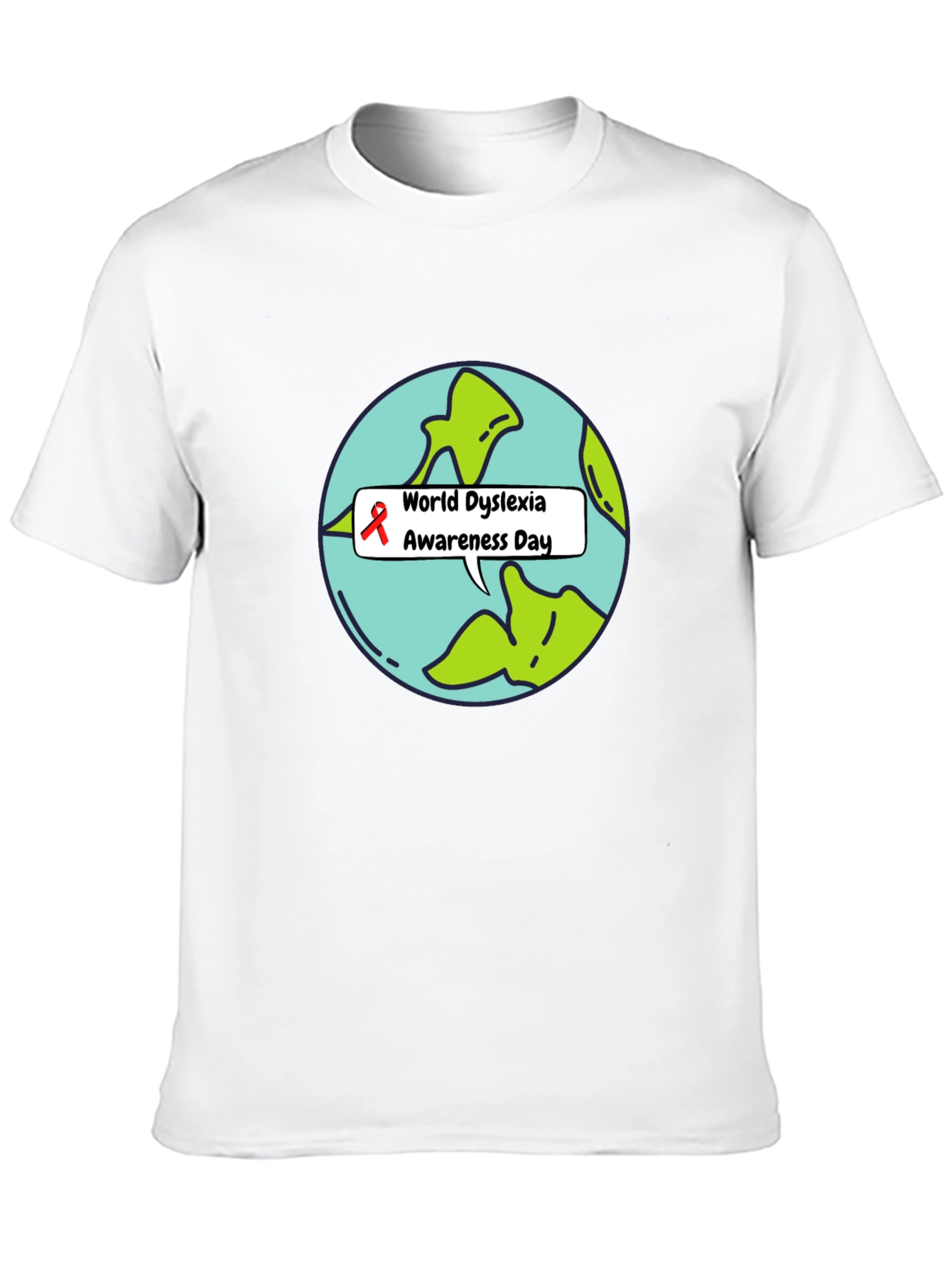 Dyslexia Awareness T-Shirt - Show Your Support!