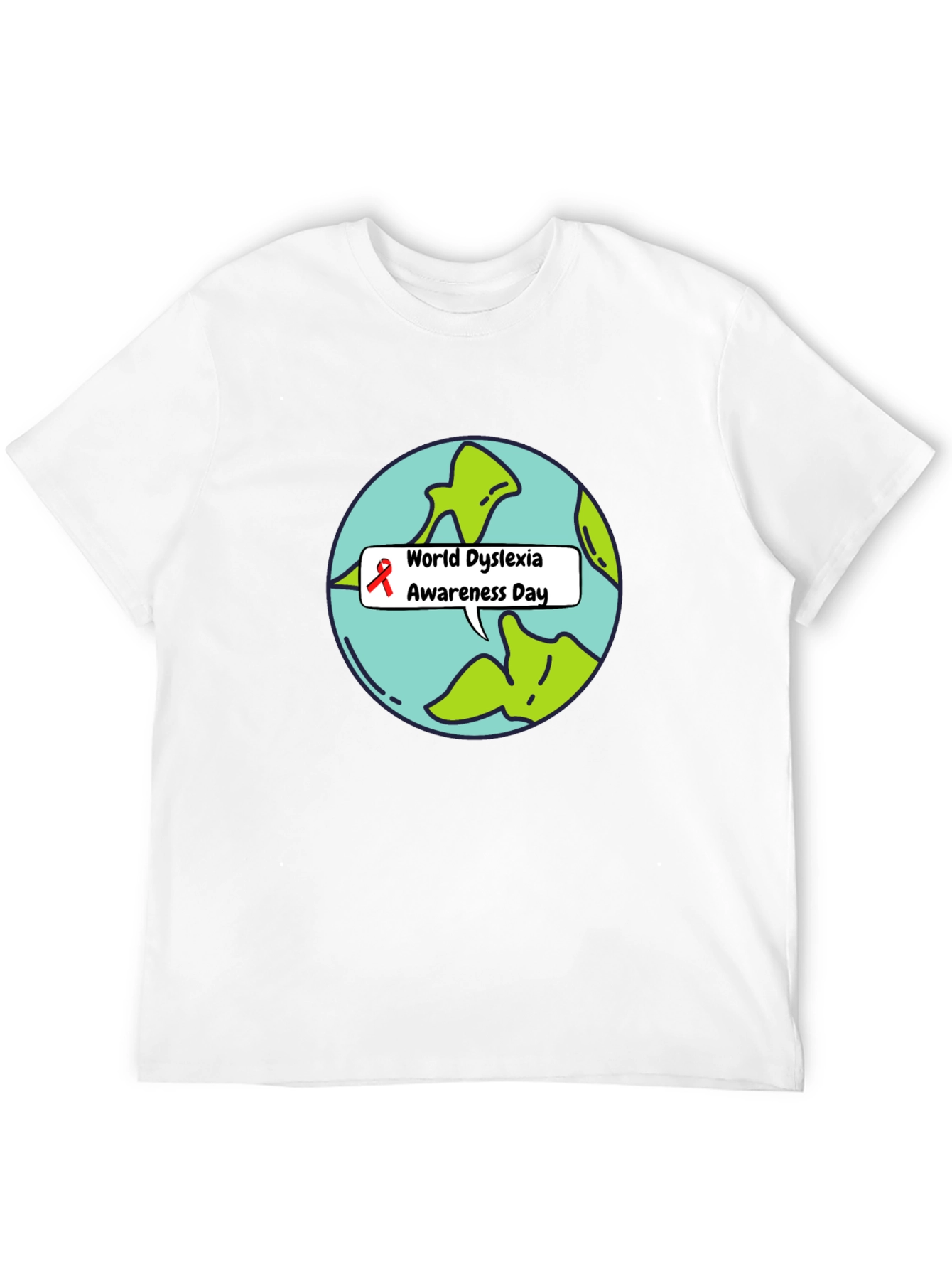 Dyslexia Awareness T-Shirt - Show Your Support!
