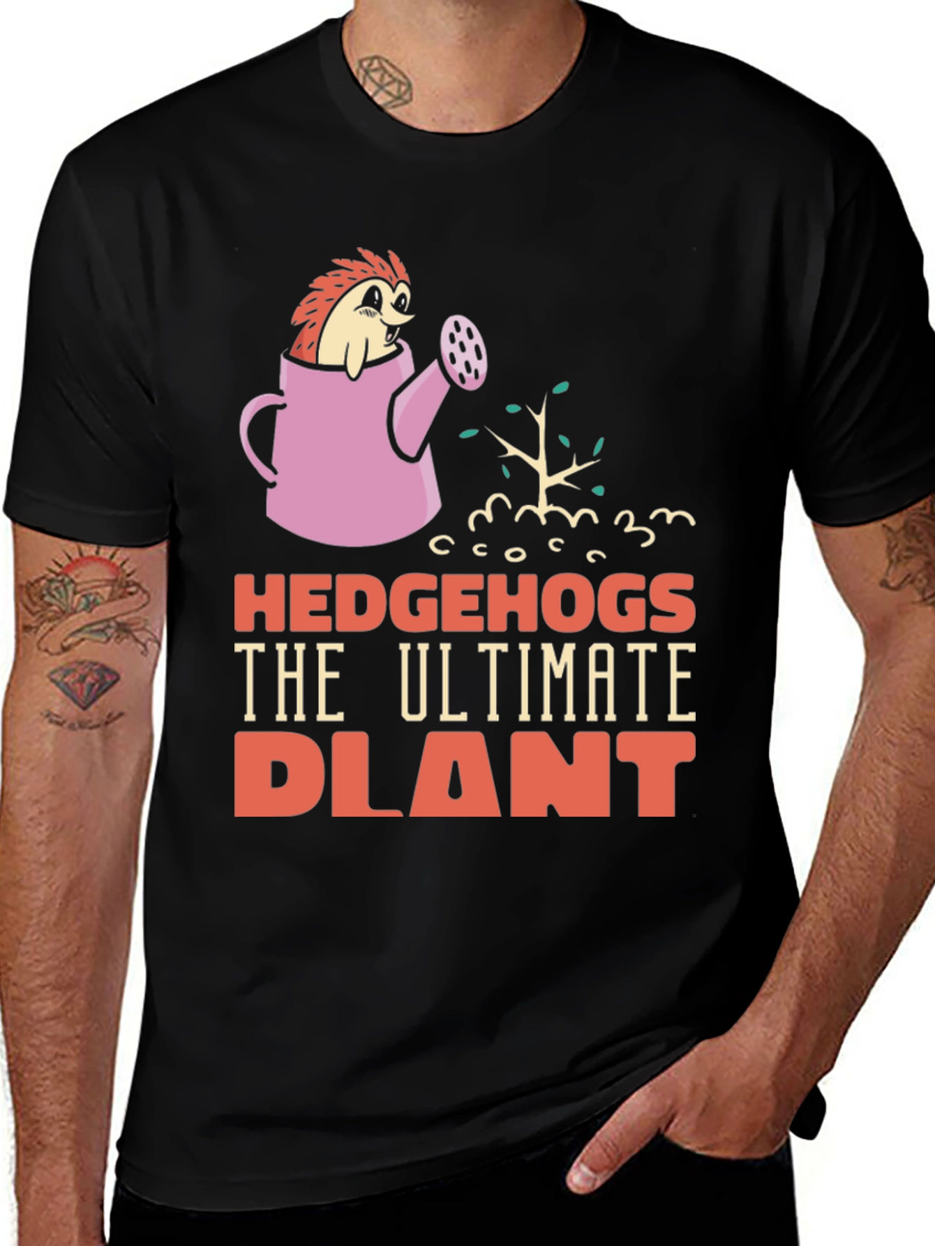 Hedgehogs Plant T-Shirt