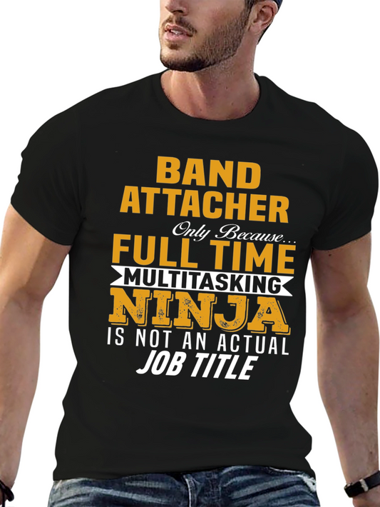 Band Attacher Novelty Graphic Tee