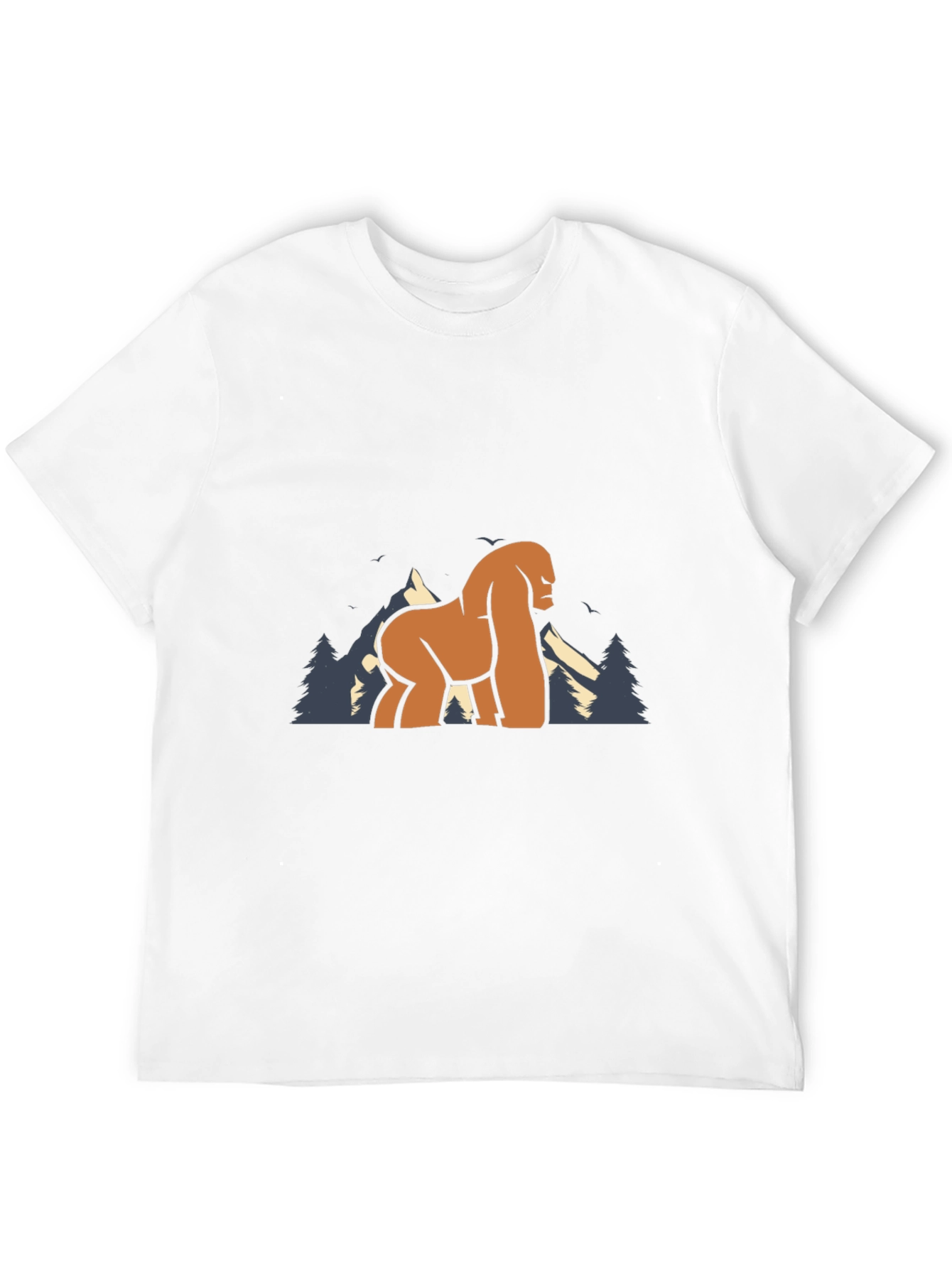 Sasquatch Mountain Graphic Tee - Black