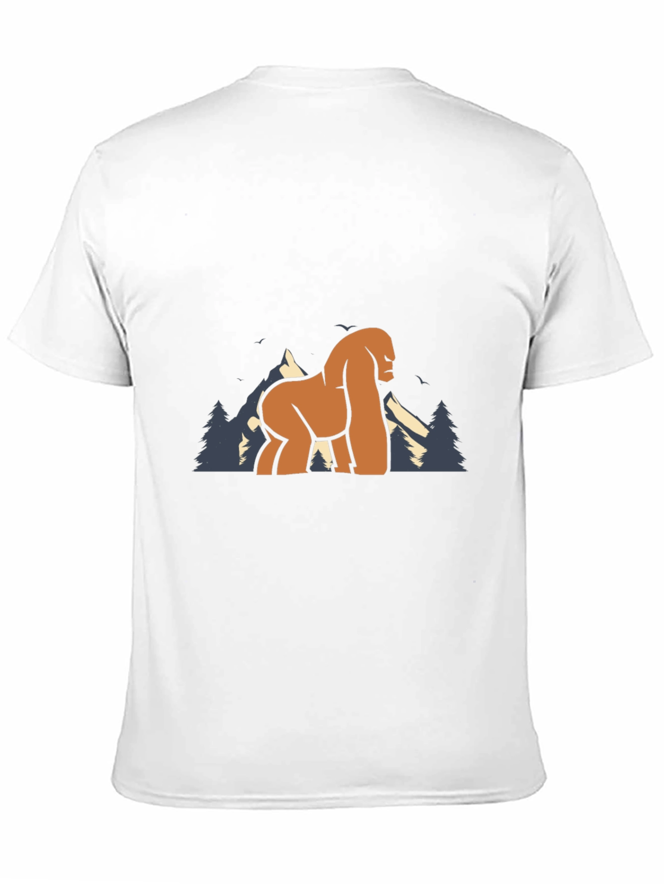 Sasquatch Mountain Graphic Tee - Black