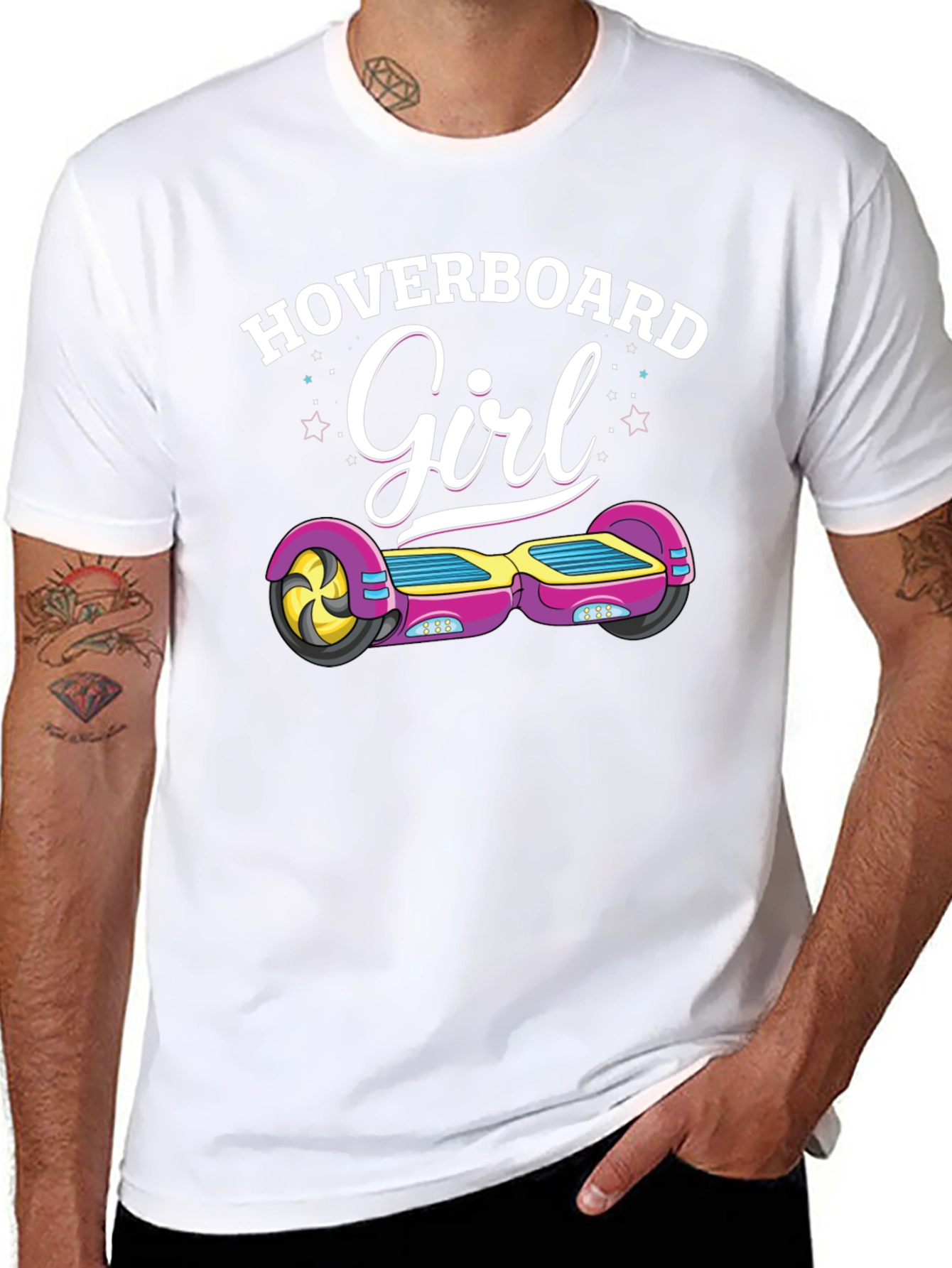 Hoverboard Girl T-Shirt