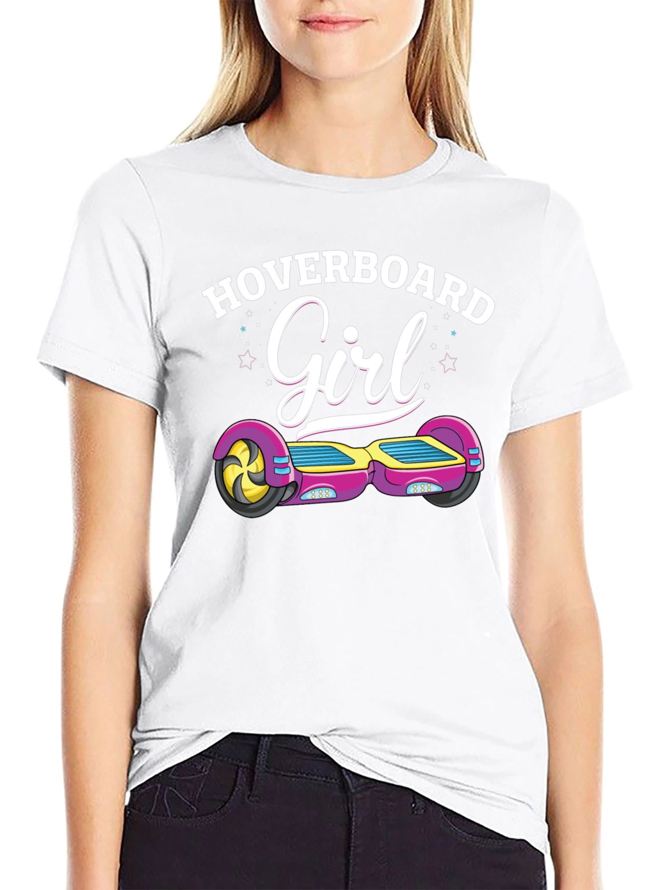 Hoverboard Girl T-Shirt