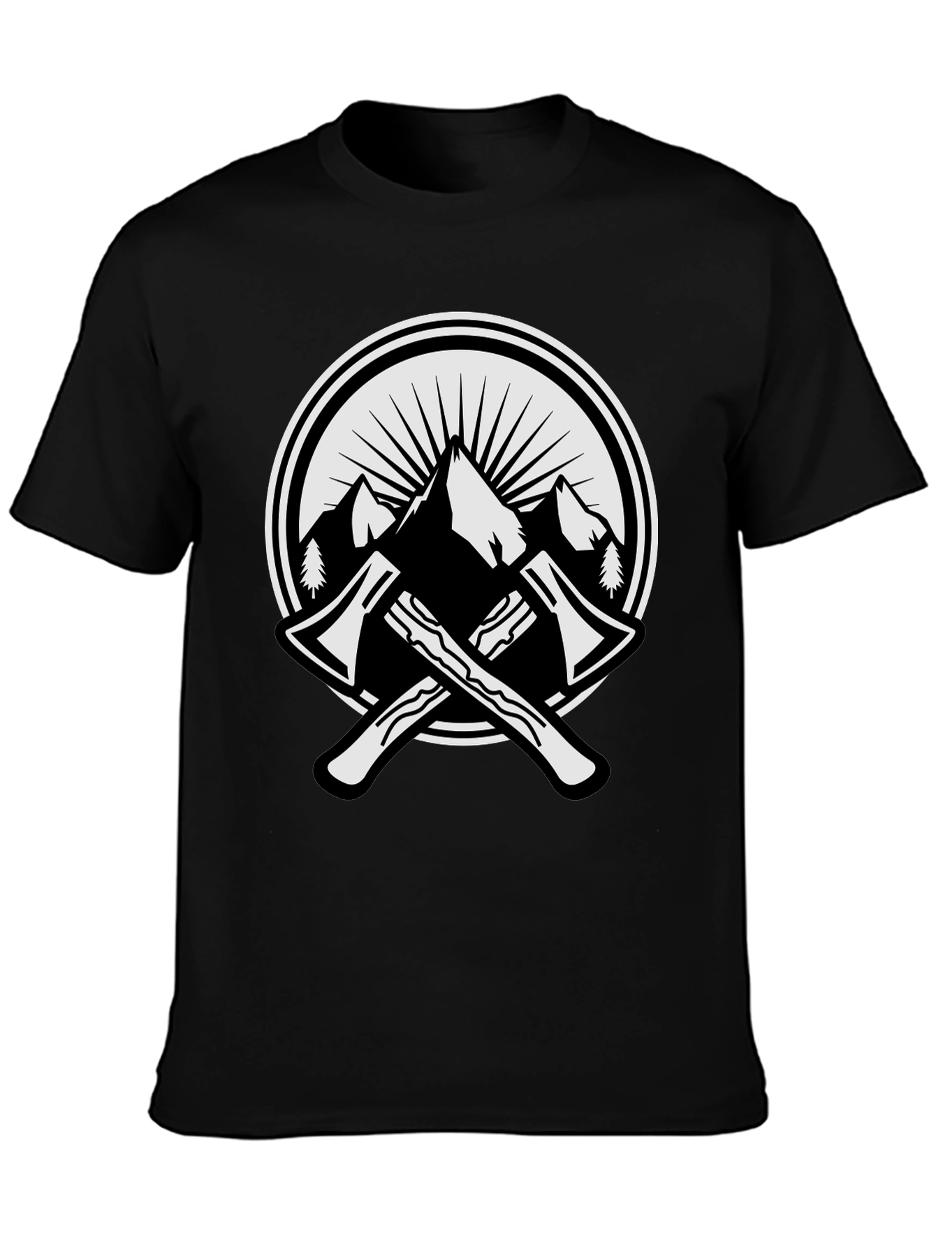 Mountain Axes Graphic Tee