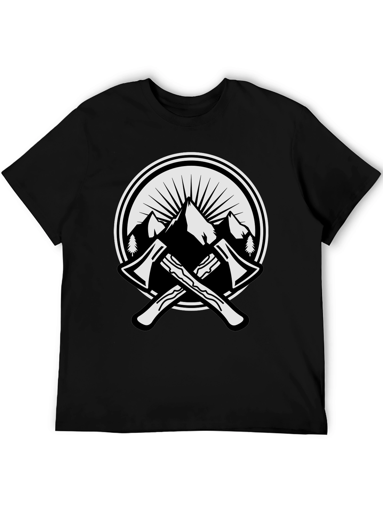 Mountain Axes Graphic Tee