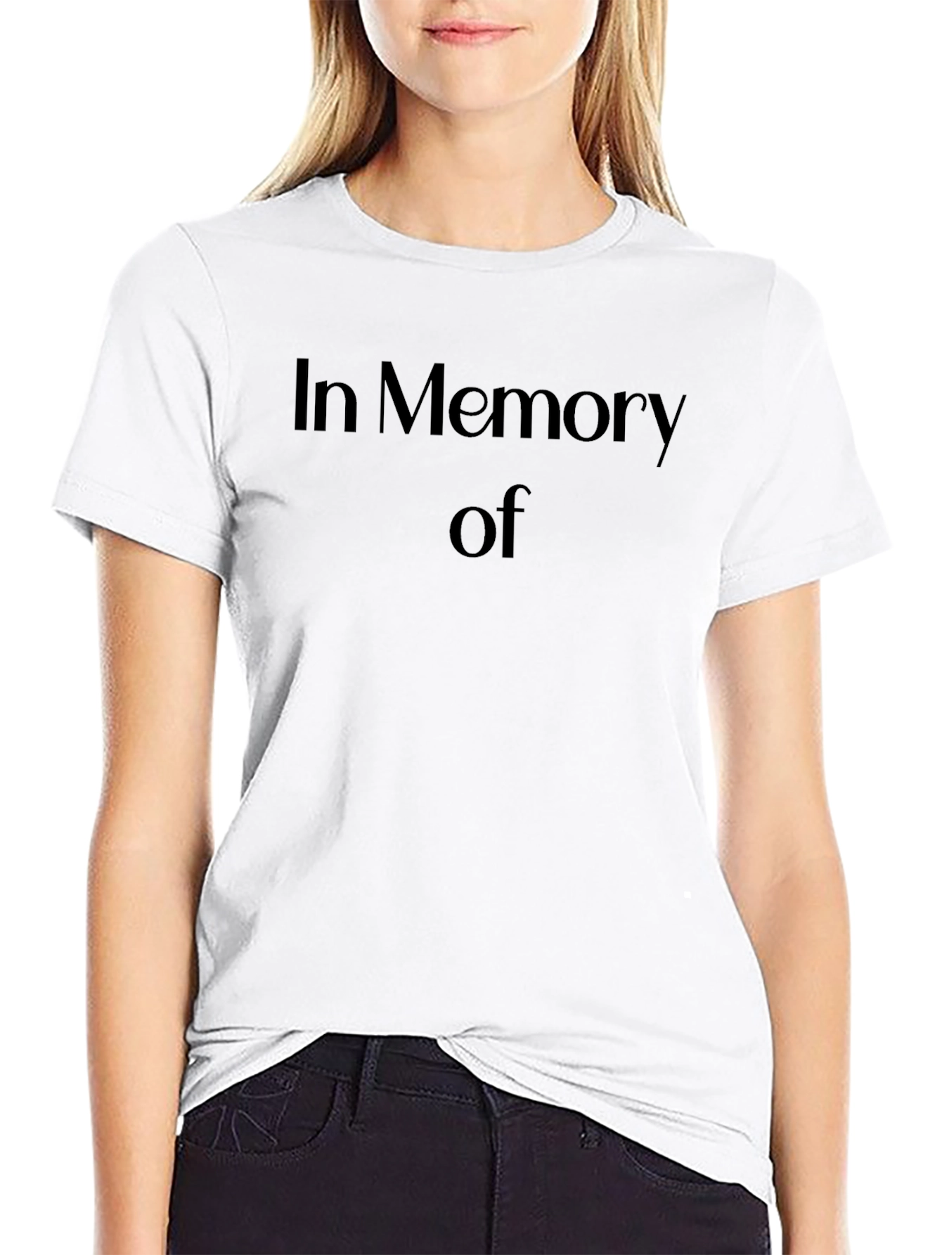 In Memory Of - Black T-Shirt