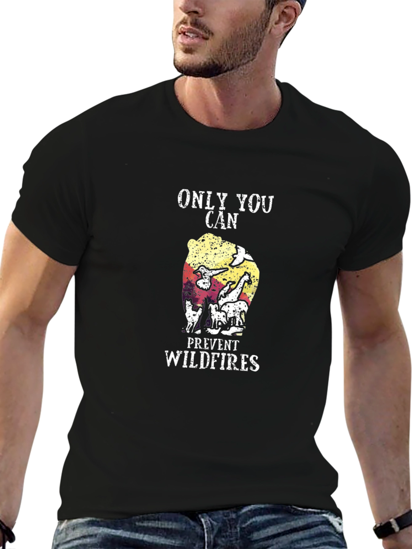 Only You Can Prevent Wildfires Graphic Tee