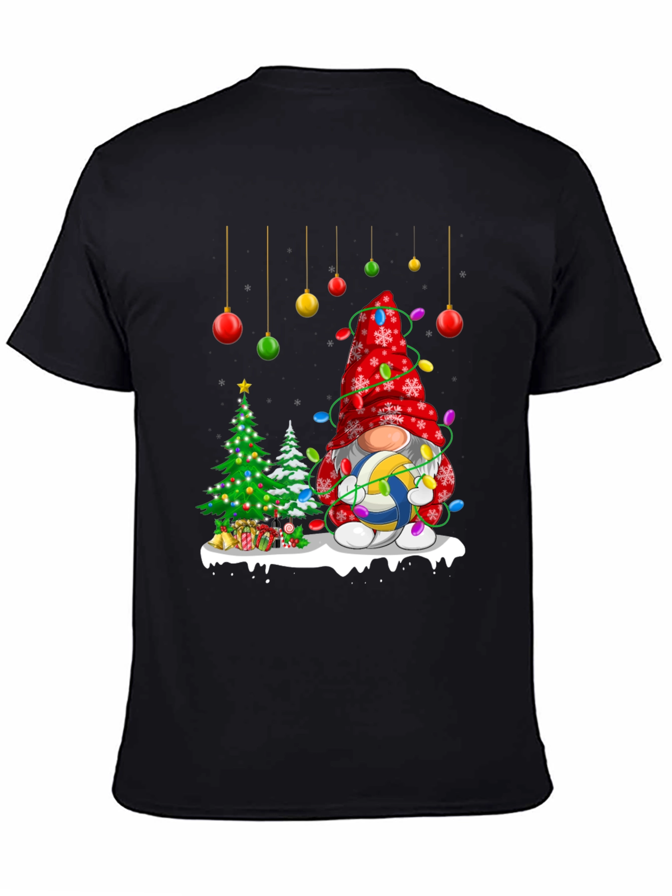 Christmas Volleyball Gnome T-Shirt