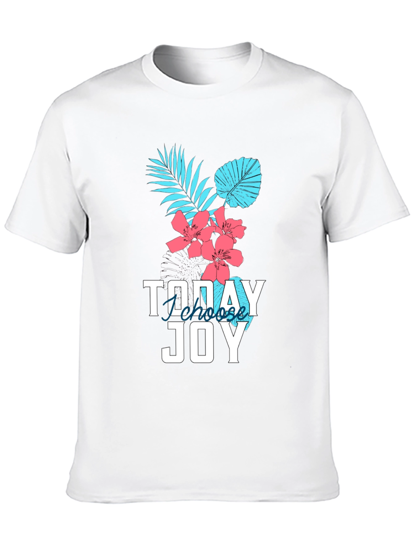 Tropical Joy Graphic Tee - Choose Joy Today
