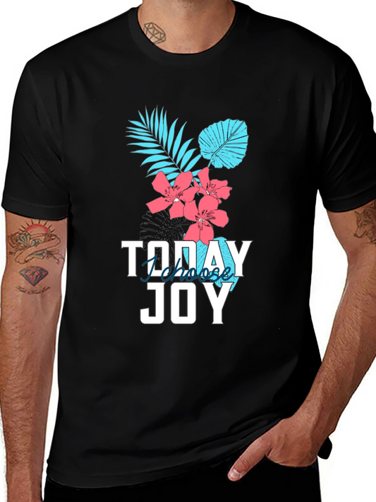 Tropical Joy Graphic Tee - Choose Joy Today