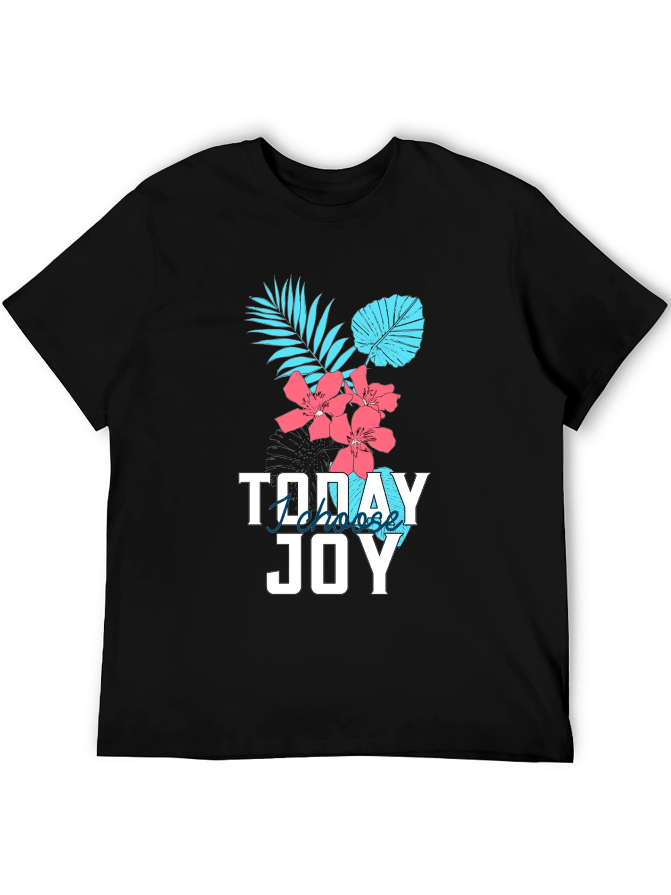 Tropical Joy Graphic Tee - Choose Joy Today