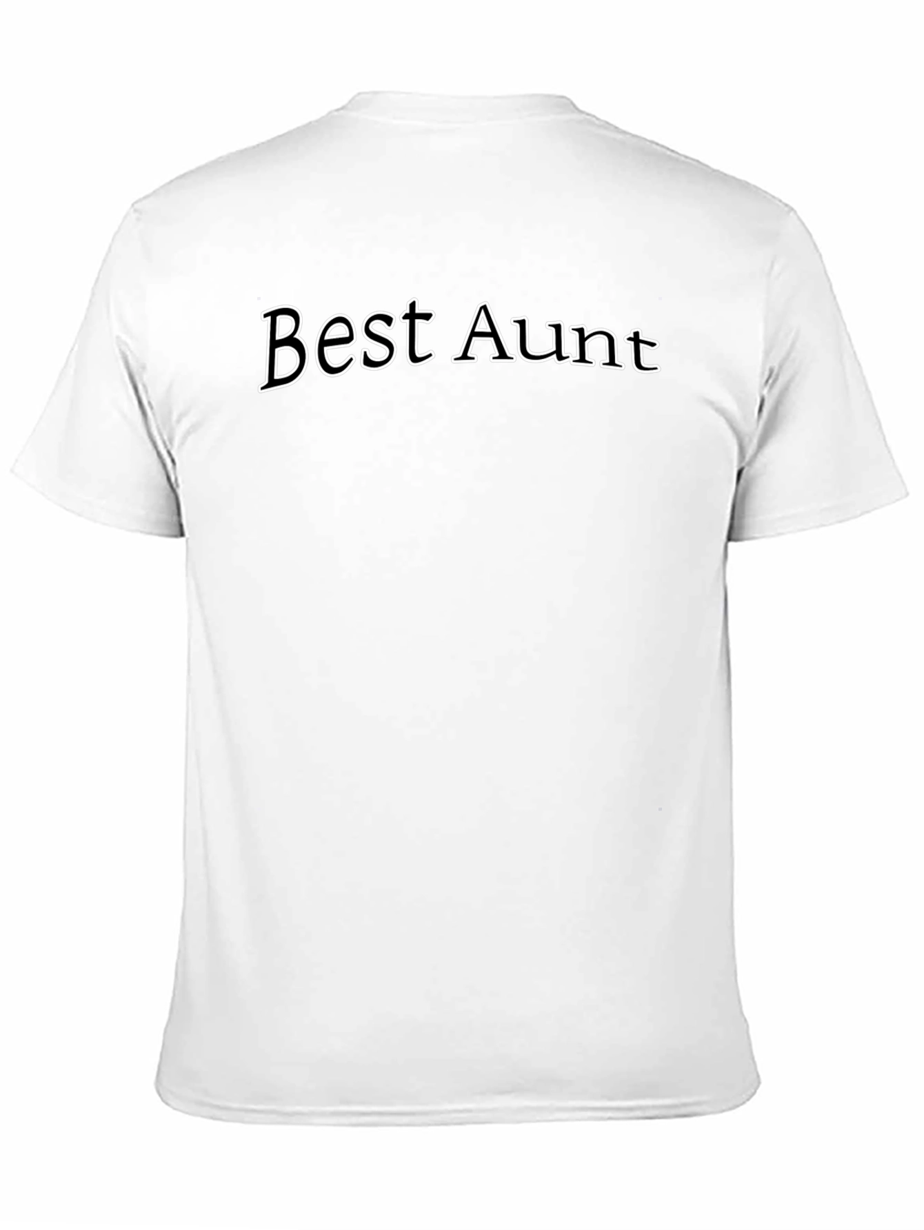 Best Aunt Ever Black Graphic Tee