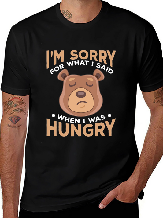 Funny Hungry Bear T-Shirt