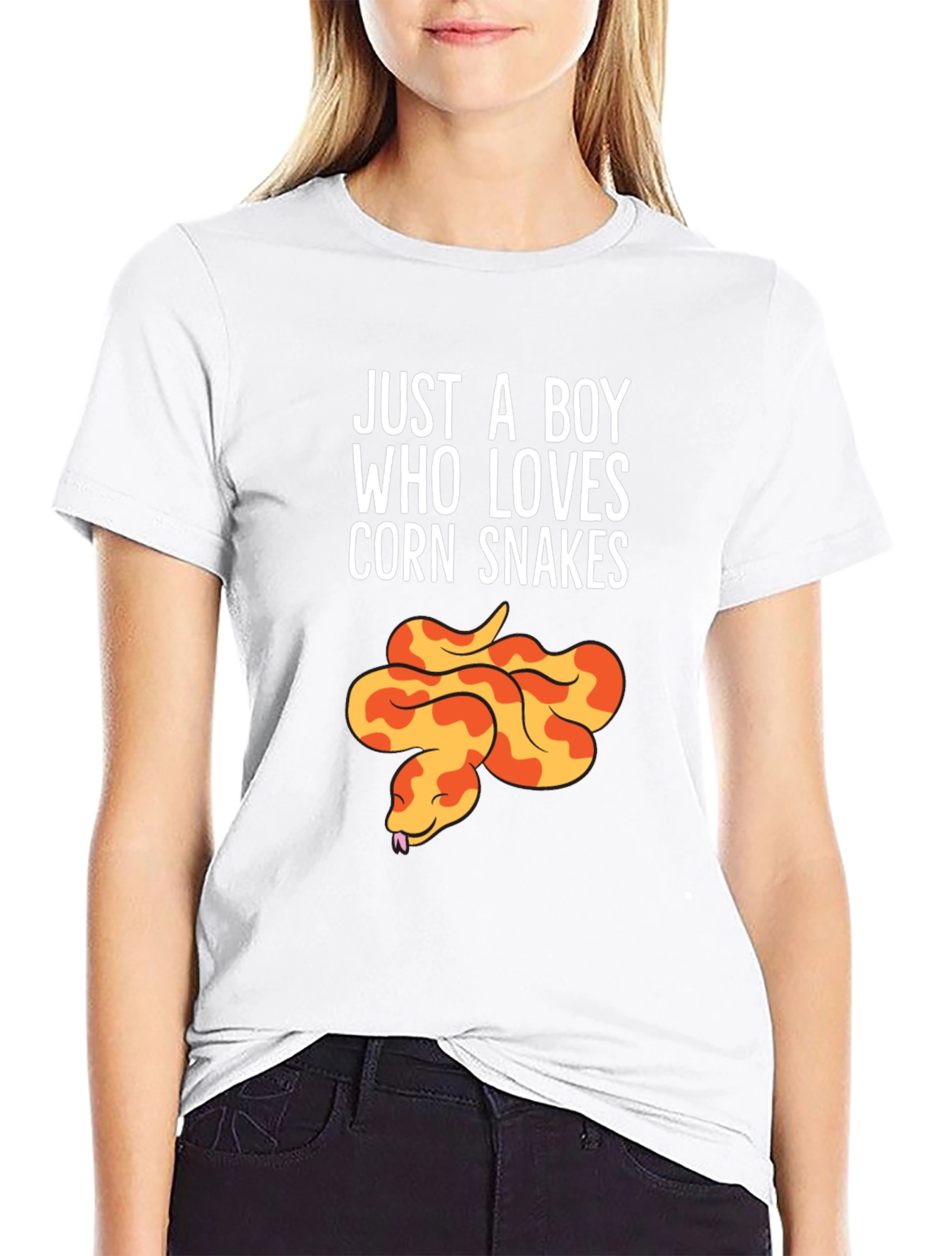 Boy Who Loves Corn Snakes T-Shirt