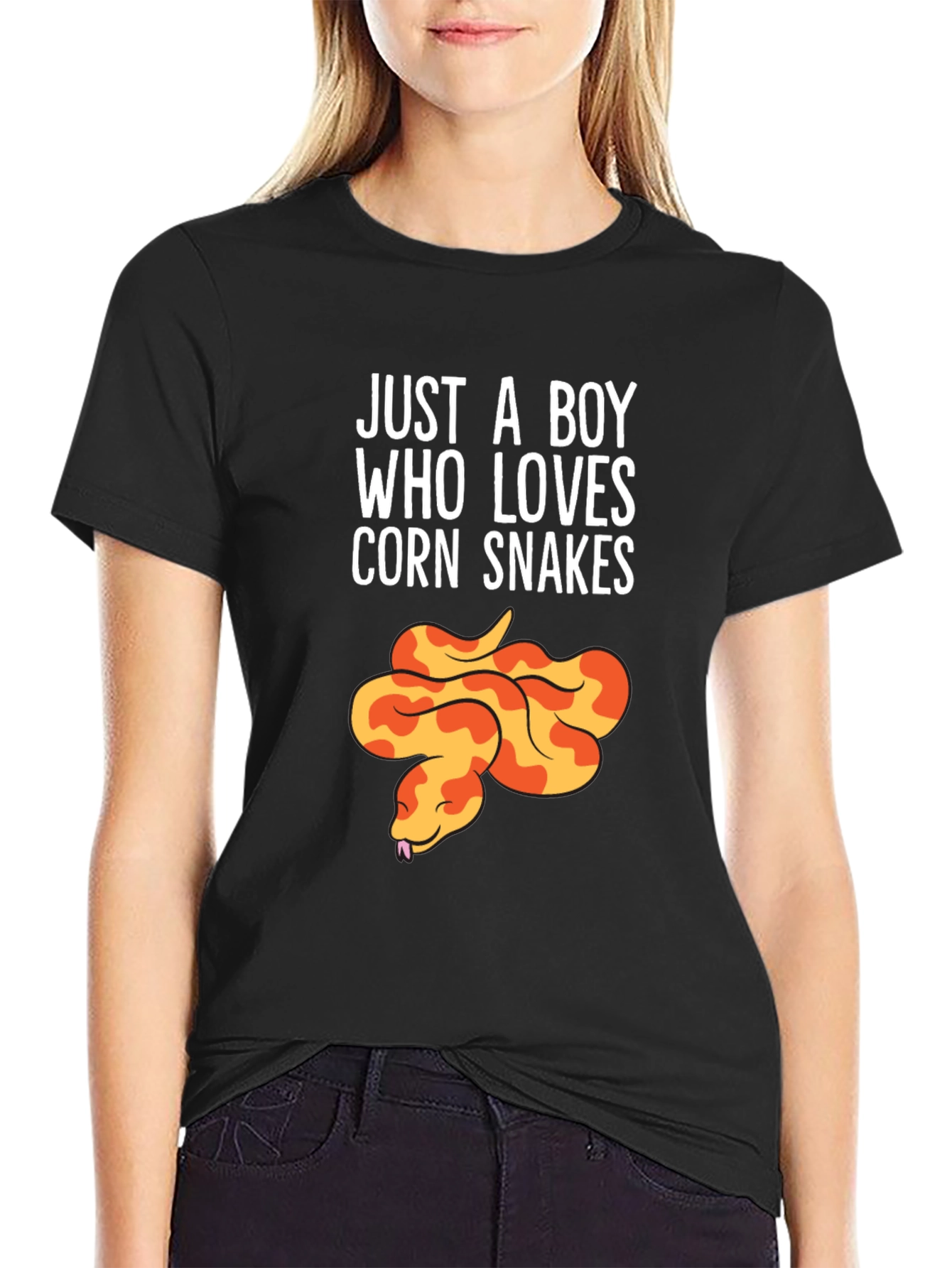 Boy Who Loves Corn Snakes T-Shirt