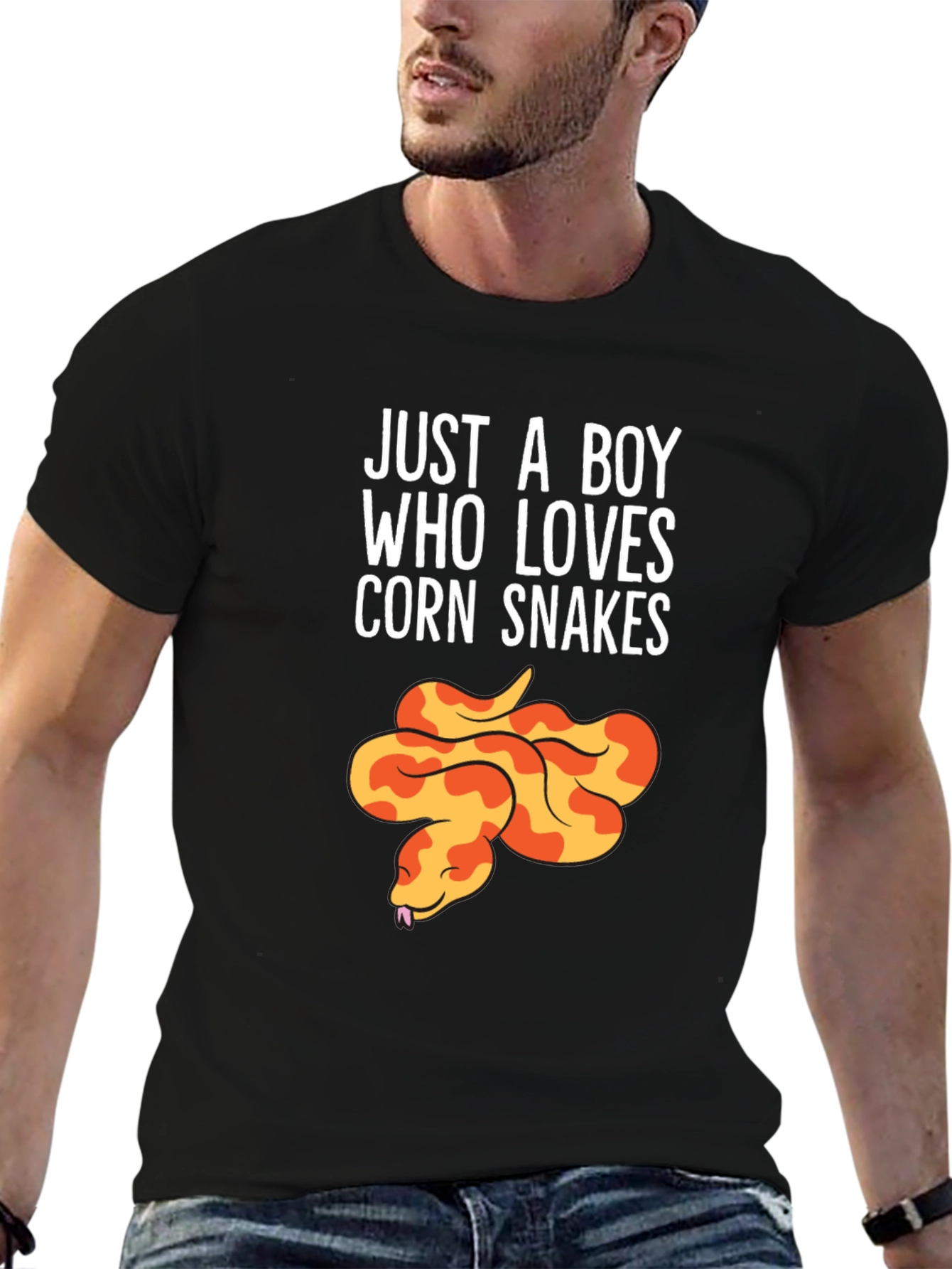 Boy Who Loves Corn Snakes T-Shirt