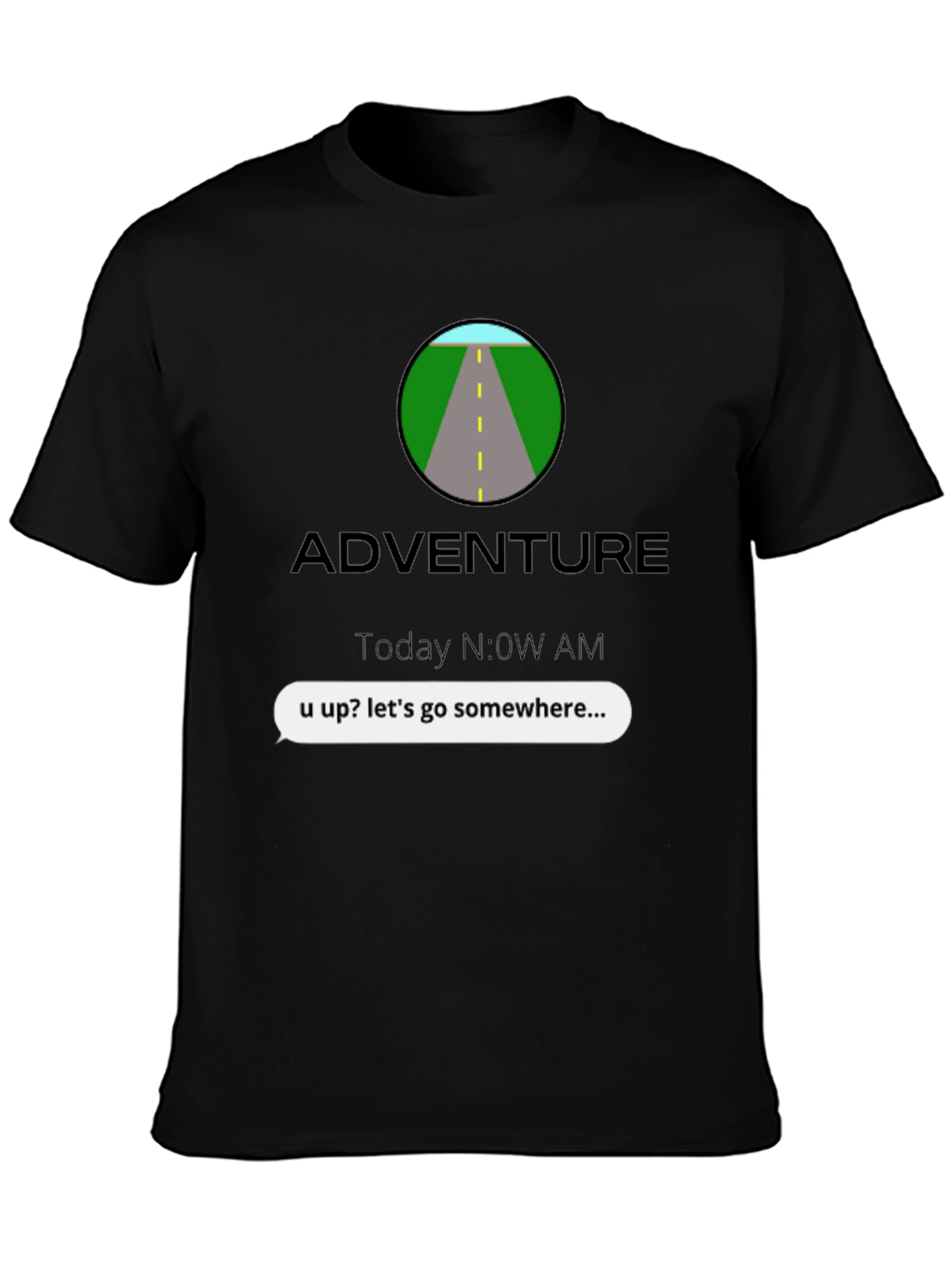 Adventure Awaits Graphic Tee - Lets Go Somewhere!