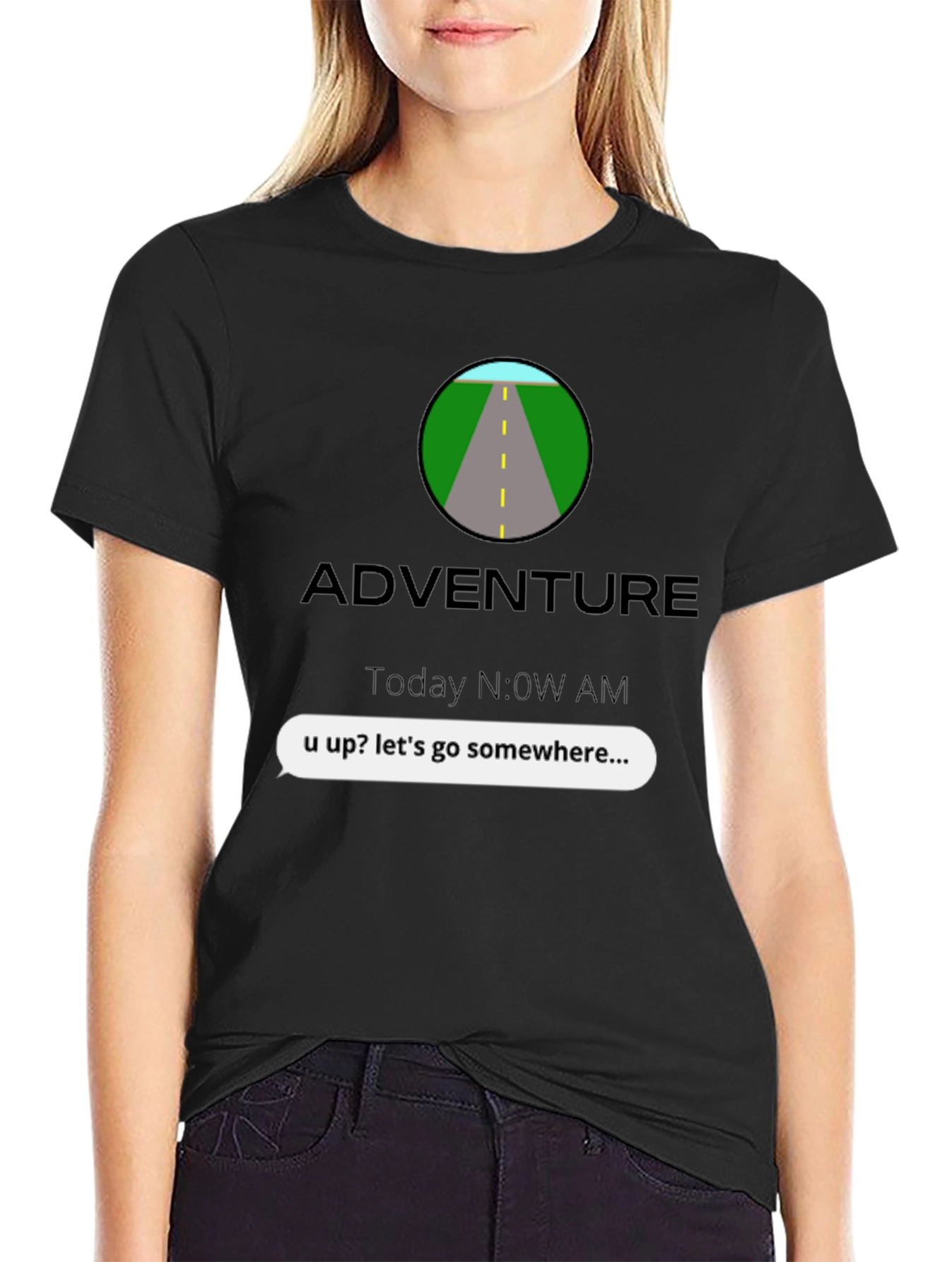 Adventure Awaits Graphic Tee - Lets Go Somewhere!