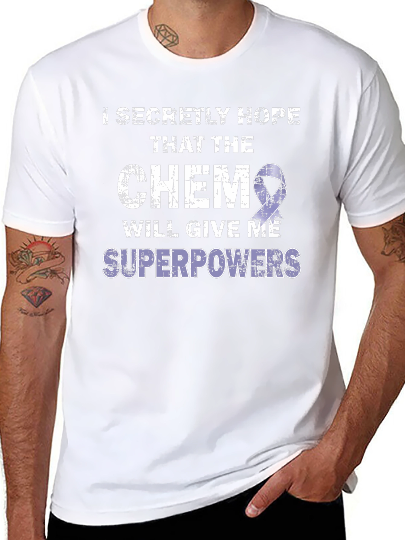 Chemo Superpowers Graphic Tee - Black