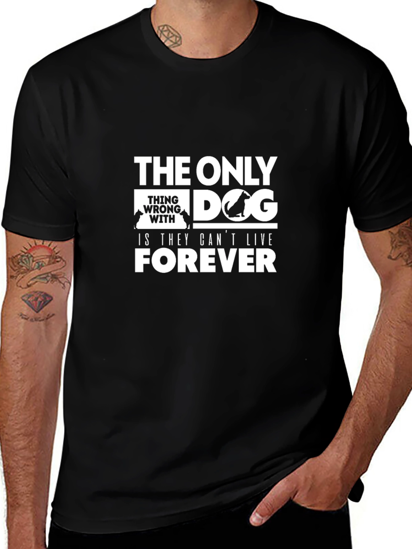 Dog Lover T-Shirt: They Cant Live Forever