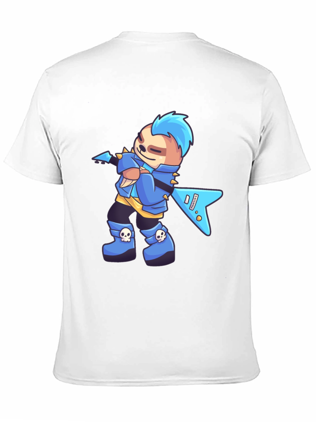 Rockstar Sloth Graphic T-Shirt