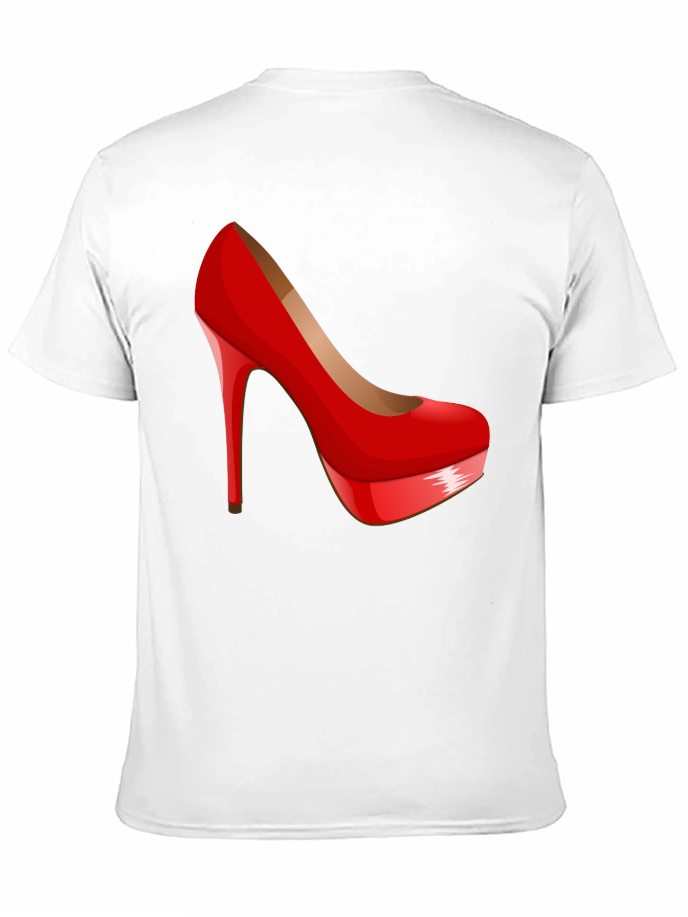 Red High Heel Graphic T-Shirt