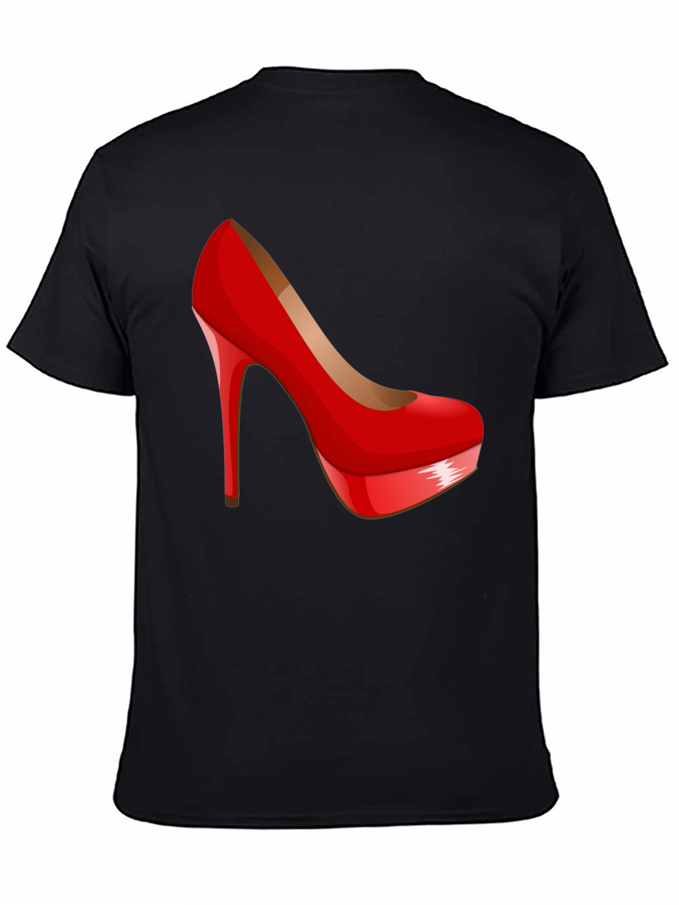 Red High Heel Graphic T-Shirt