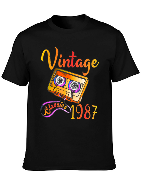 Vintage Classics 1987 Cassette Tape T-Shirt
