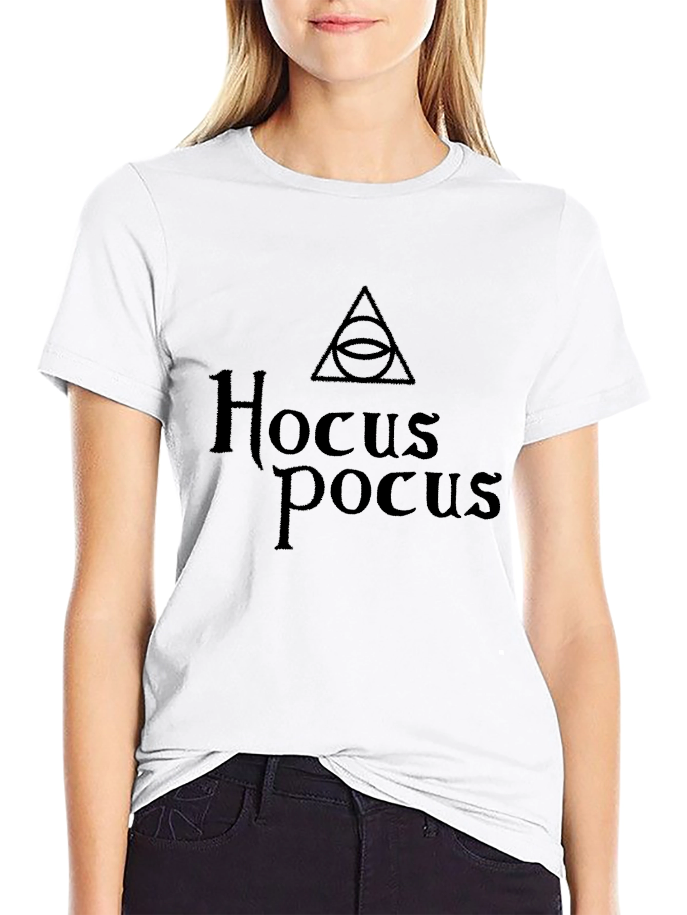 Hocus Pocus Graphic Tee - Witchcraft Symbol Shirt