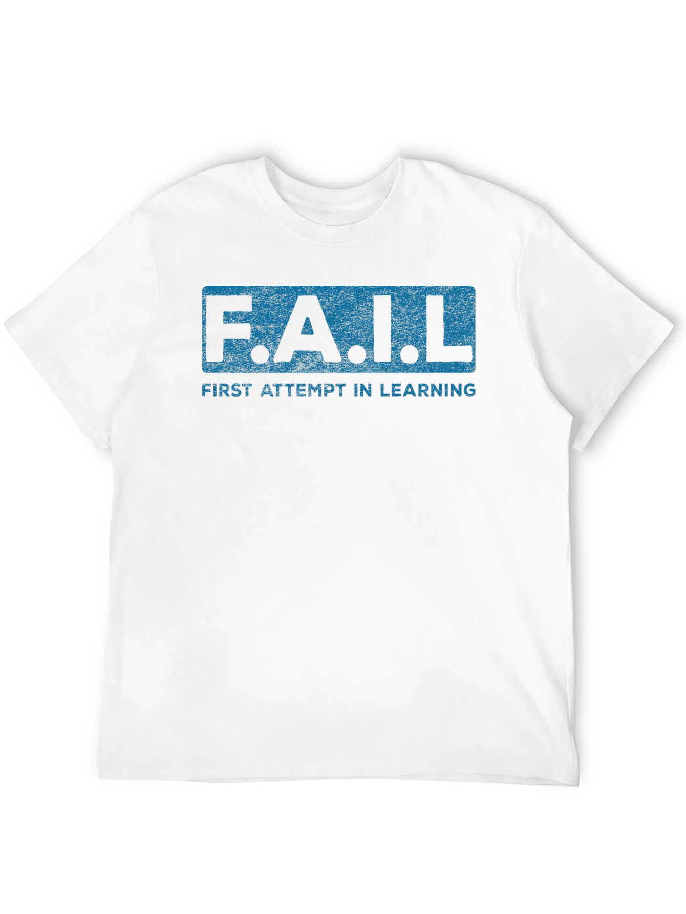 F.A.I.L. First Attempt In Learning Black Graphic T-Shirt