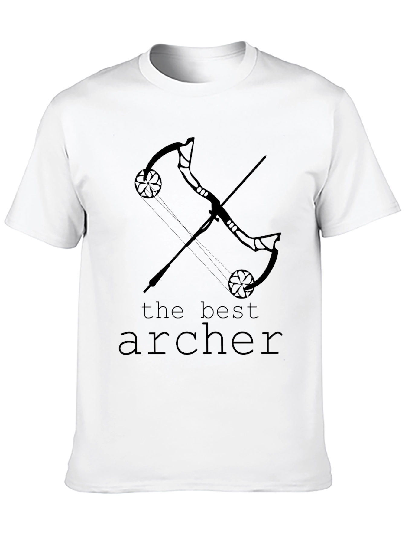 The Best Archer T-Shirt - Black Mens Graphic Tee
