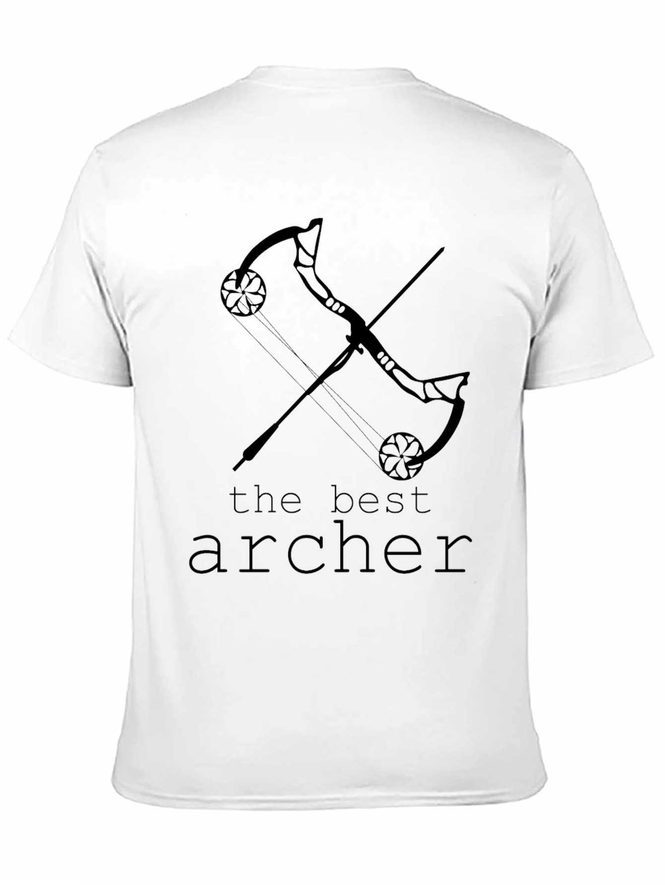 The Best Archer T-Shirt - Black Mens Graphic Tee