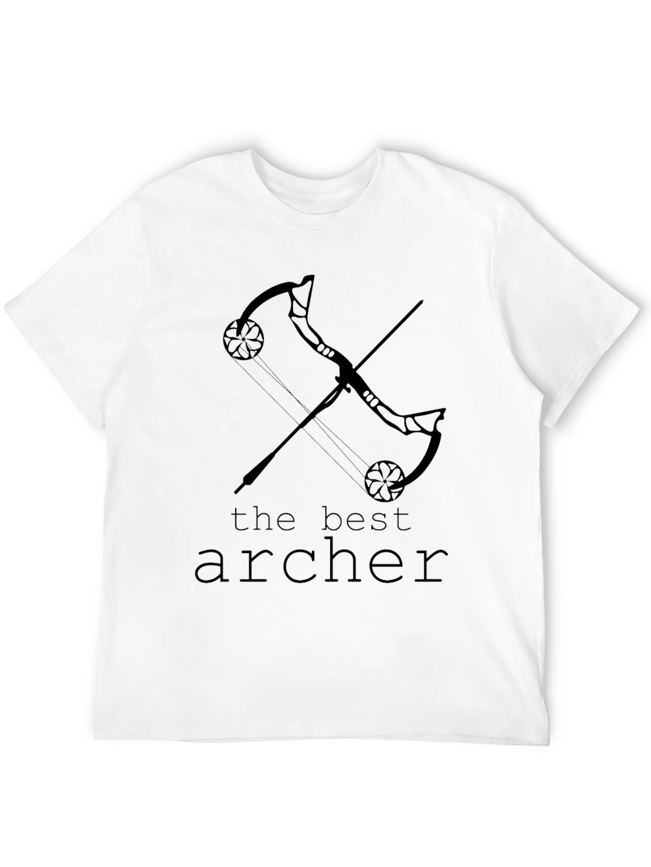 The Best Archer T-Shirt - Black Mens Graphic Tee