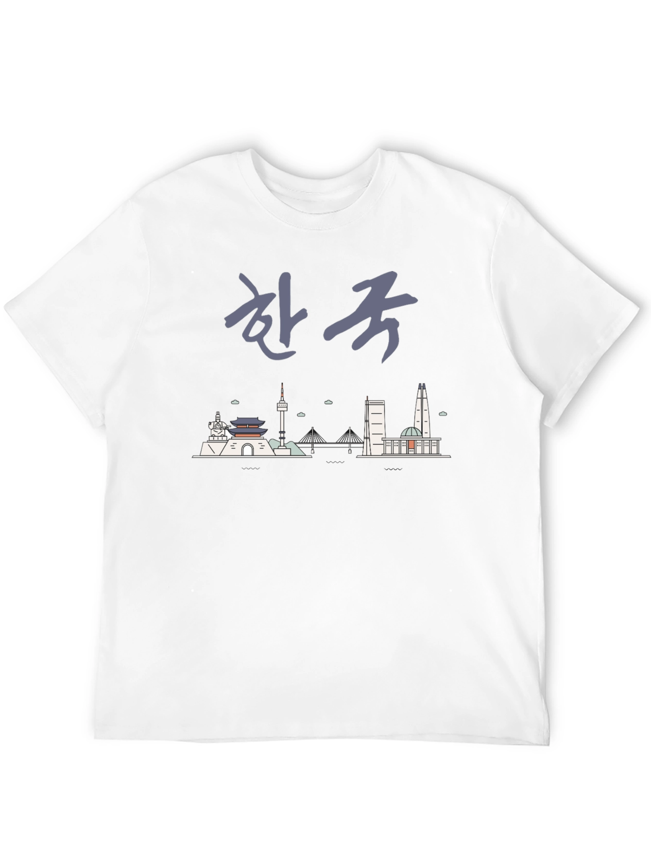 Seoul Skyline Graphic Tee
