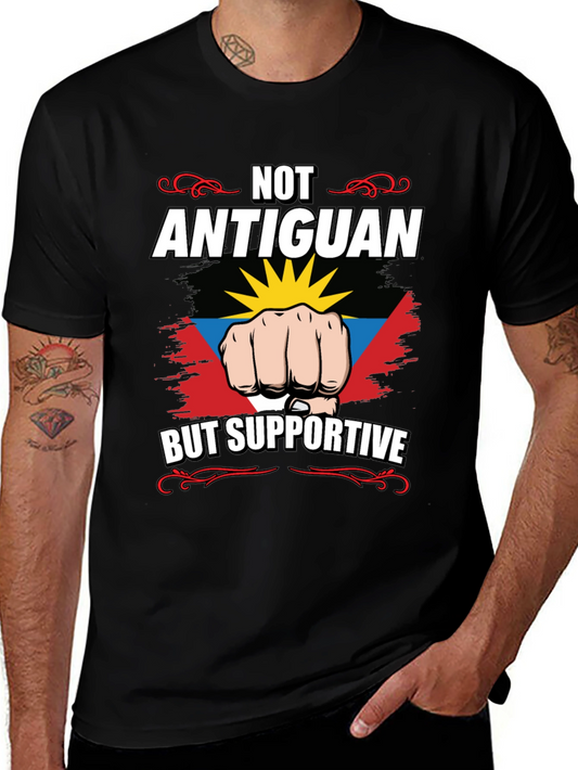 Antiguan Supportive Graphic T-Shirt