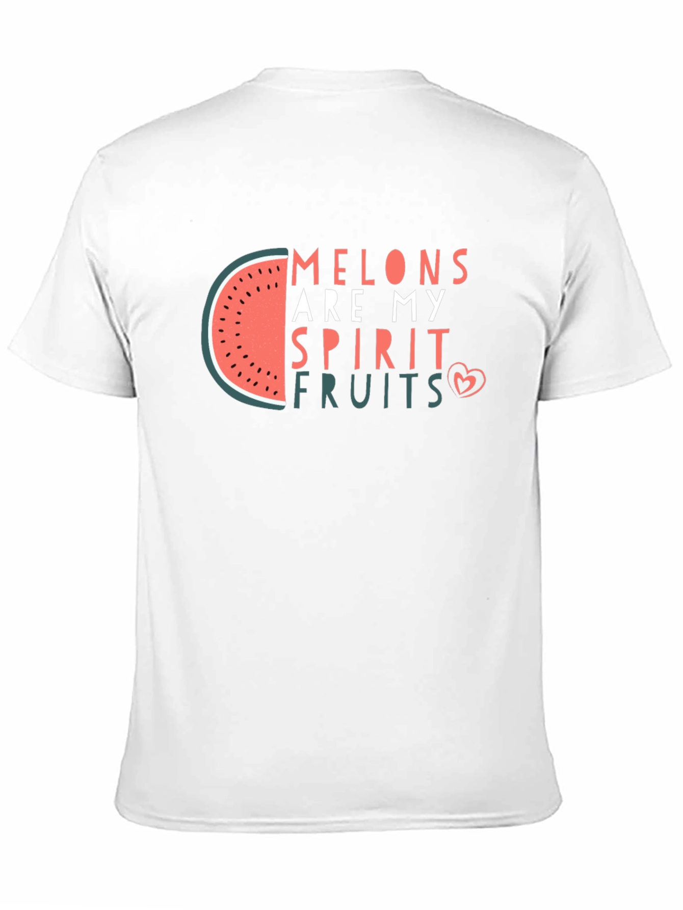 Melons Are My Spirit Fruit Black T-Shirt