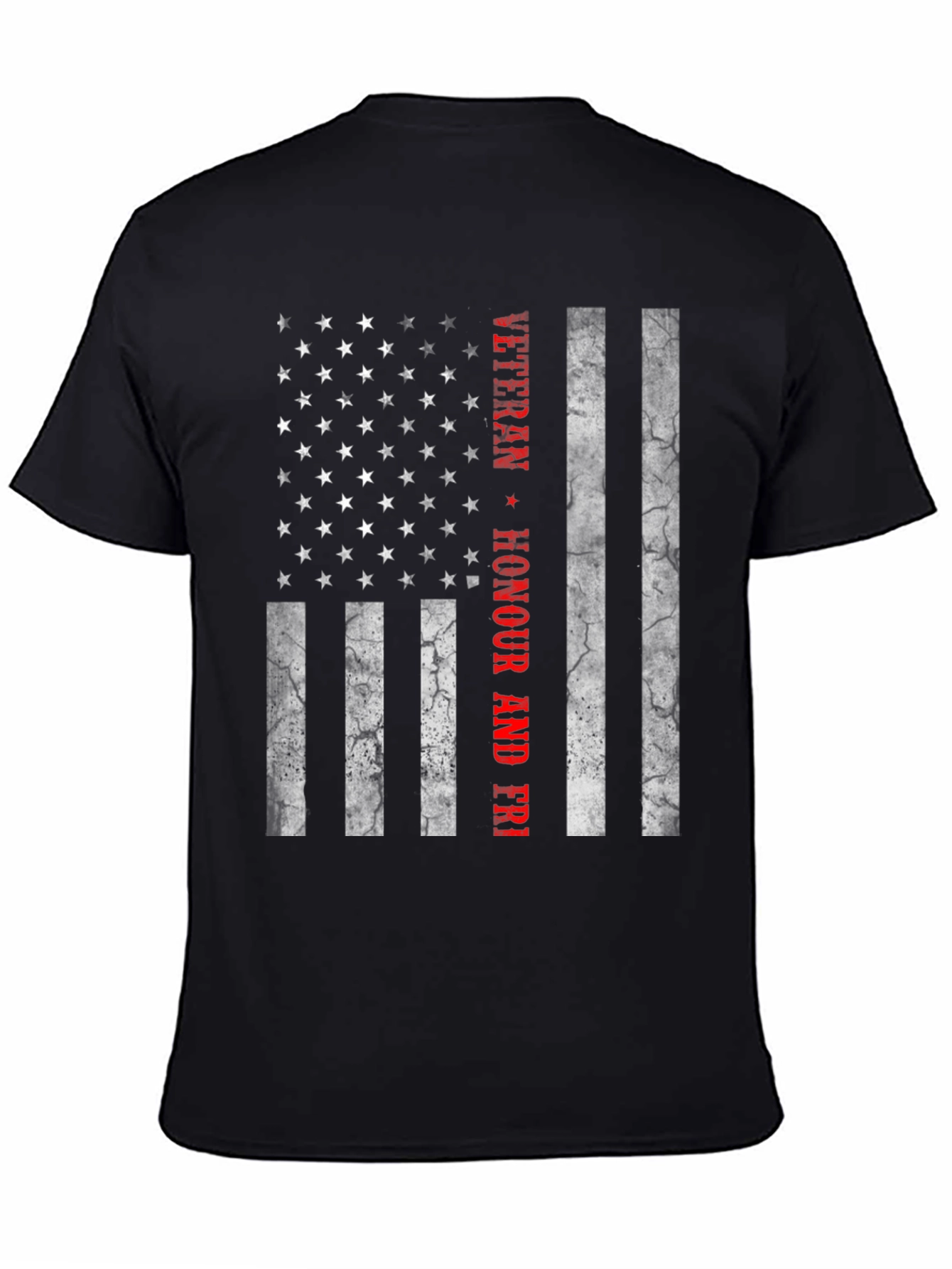 Veteran Honour Flag Graphic Tee