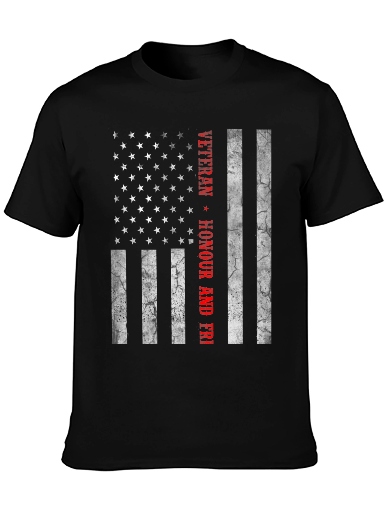 Veteran Honour Flag Graphic Tee