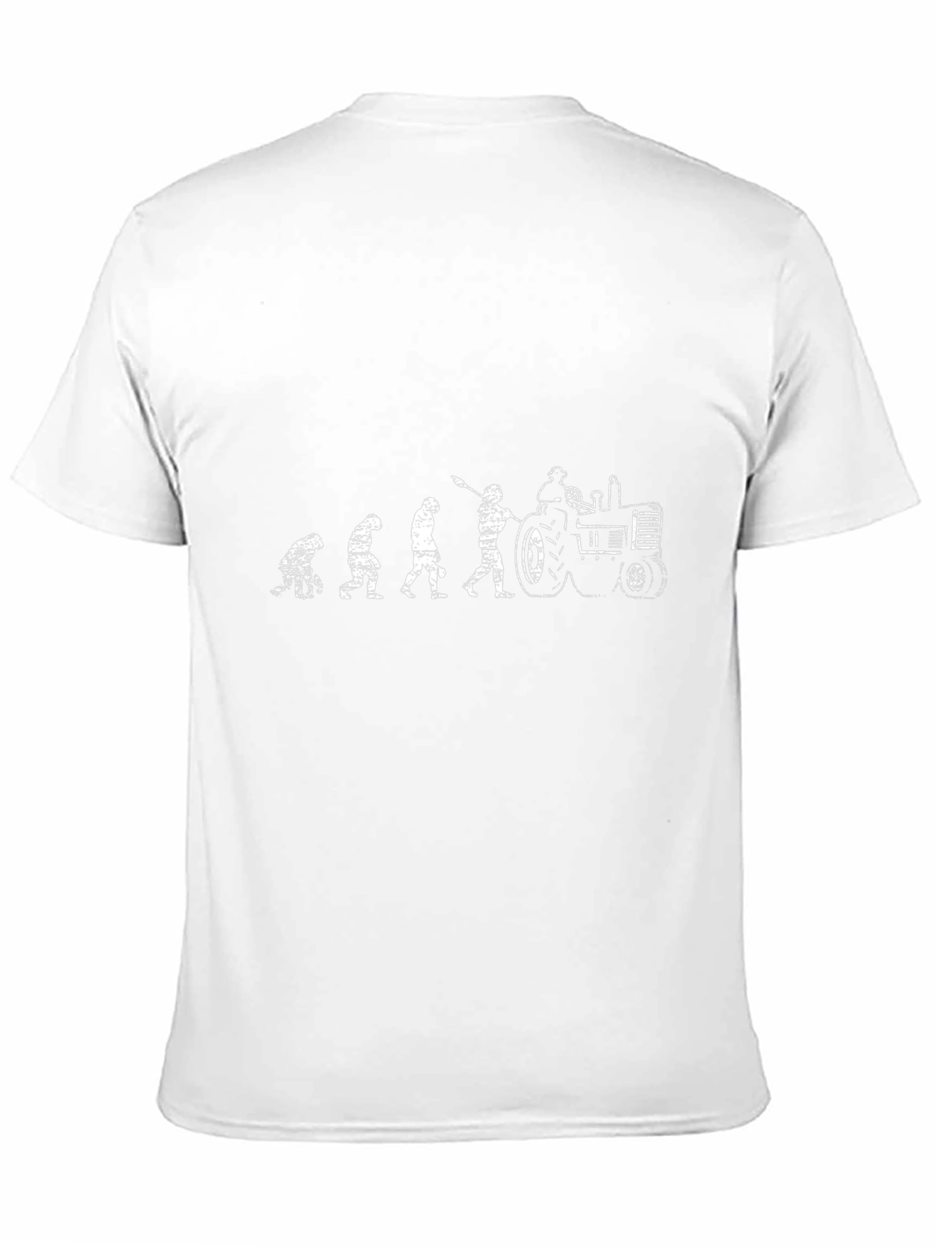 Evolution of a Farmer T-Shirt - Tractor Theme